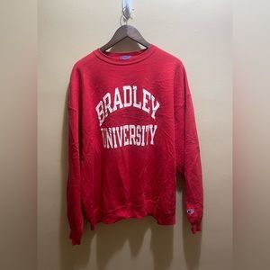 Champion Bradley University Crewneck…XXL…27x29
Bradley Braves 
Peoria,Illinois